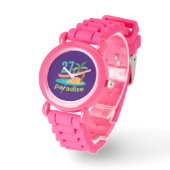 27e bruiloft Jubileum Grappig cadeau voor haar Horloge (Hoek)