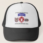 27E ENGINEER BATTALION 20E ENGINEER BRIGADE TRUCKER PET (Voorkant)