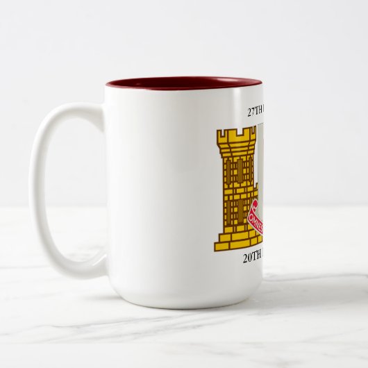 27E ENGINEER BATTALION 20E ENGINEER BRIGADE  TWEEKLEURIGE KOFFIEMOK (Links)