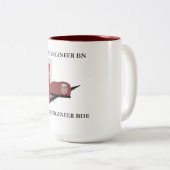 27E ENGINEER BATTALION 20E ENGINEER BRIGADE TWEEKLEURIGE KOFFIEMOK (Voorkant rechts)