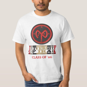 27e InfanterieUniversiteit van Irak Shirt