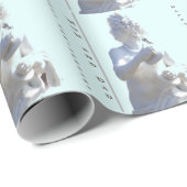 27e Jubileum Schets bewerkbaar Cadeaupapier (Rol Hoek)