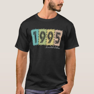 27e verjaardag Mannen dames 27 jaar 1995 2 T-shirt
