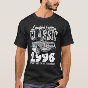 27e verjaardag Vintage Klassieke auto 1996 B dag 2 T-shirt