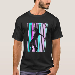 27e verjaardag voor meisjes Hiphop Dancer Breakd T-shirt