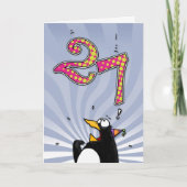 27ste Verjaardag - de Kaart van de Verrassing van (Voorkant)