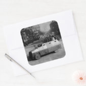 27th March 1917: The armoured vehicle squadron Vierkante Sticker (Envelop)