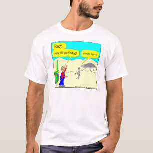 280 Google Earth Cartoon in kleur T-shirt