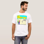 280 Google Earth Cartoon in kleur T-shirt (Voorkant volledig)