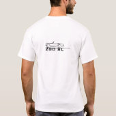 280SL_BLK T-SHIRT (Achterkant)