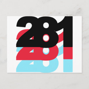 281 Gebiedscode Briefkaart