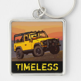 2838 Sleutelhanger, Premium Square Sleutelhanger