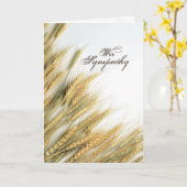 2843 de Sympathie van de verrijzenis en van het Kaart (Gele Bloem)