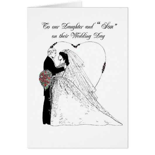 2852 Dochter en 'Son' bruiloft (Voorkant)