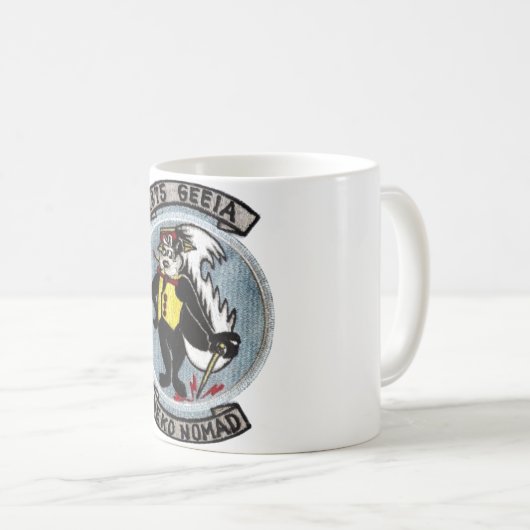 2875 GEEIA Tachikawa Air Base Japan Coffee Mok (Voorkant rechts)