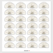 28 Aangepaste Skep Shaped 12oz Honing Skep Sticker (Vel)