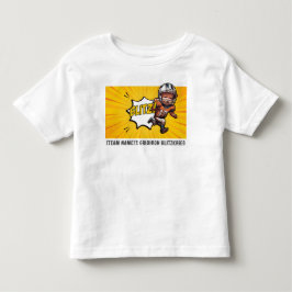 #28 Aanpasbare Gridiron Blitzkrieg van [Teamnaam] Kinder Shirts