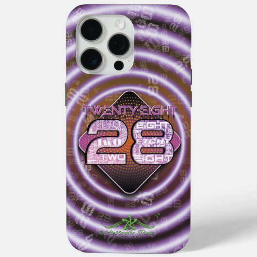 28 Achtentwintig Case-Mate iPhone Case (Achterkant)