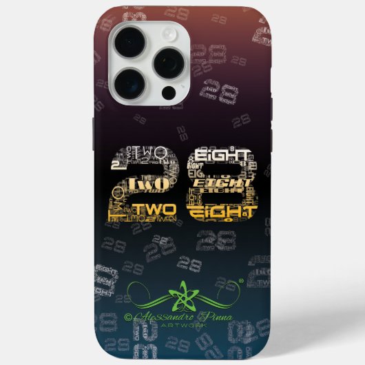 28 Achtentwintig Case-Mate iPhone Case (Achterkant)