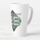 28 Achtentwintig Latte Mok (Rechterhoek)