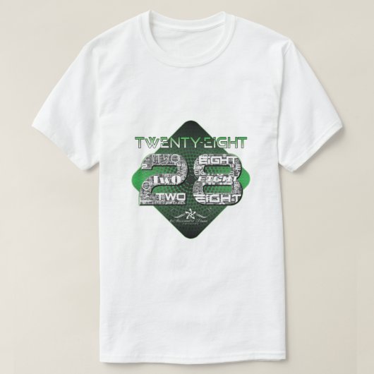 28 Achtentwintig T-shirt (Design voorkant)