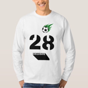 28 Amerikaanse Football Voetbal Fan Speler Sport T-shirt