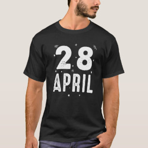 28 april Speciale gelegenheden van de Jubileum par T-shirt