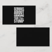 28.Arborist for a Tree trimmer Visitekaartje (Voorkant / Achterkant)