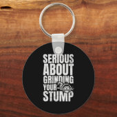 28.Arborist voor een boomtrimmer Sleutelhanger (Voorkant)