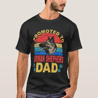 28 Bevorderd tot Duitse Herders Vader Duitse Herde T-shirt
