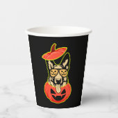 28 Duitse herder in eng pompoen Shirt Funny Cu Papieren Bekers (Voorkant)