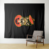 28 Duitse herder in eng pompoen Shirt Funny Cu Wandkleed (In Situ (horizontaal))