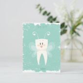 28 februari - Dag van de Tooth Fairy Briefkaart (Staand voorkant)