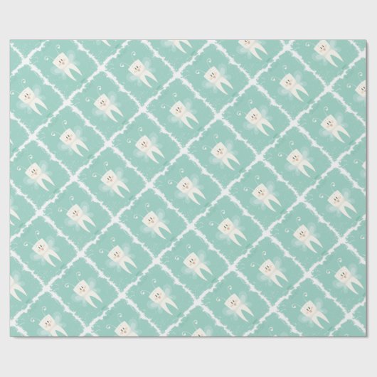 28 februari - Dag van de Tooth Fairy Cadeaupapier (Vlak)