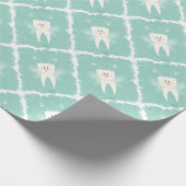 28 februari - Dag van de Tooth Fairy Cadeaupapier (Hoek)