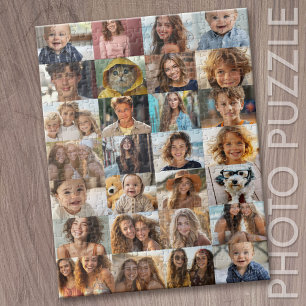 28 Fotocollage helemaal Legpuzzel