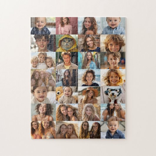 28 Fotocollage Overal Legpuzzel (Verticaal)