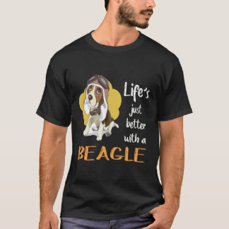 28 Het leven is beter met een Beagle T-shirt