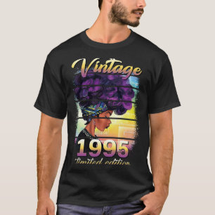28 jaar 28e verjaardag zwarte vrouwen Geweldige 19 T-shirt