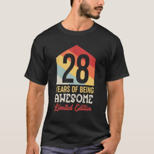 28 jaar Geweldige 28e verjaardag_1 T-shirt