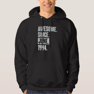 28 Jaar Oud 28e Verjaardag Geweldige sinds juni 19 Hoodie