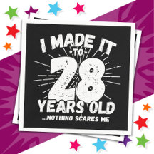 28 Jaar Oud Sarcastisch Meme Grappig 28e Verjaarda