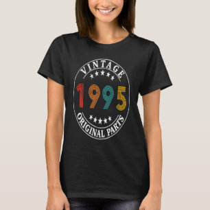 28 jaar oude Vintage 1995 28e verjaardag 1 T-shirt