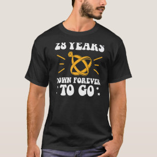 28 jaar tot 28ste trouwdag. t-shirt