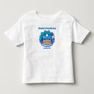 28 jan - Blauwe bessen Pannenkoekendag Kinder Shirts