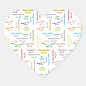 28 januari, 28e verjaardag Sticker (Voorkant)