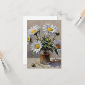 28 januari Nationale Daisy Day B Kaart (Voorkant / Achterkant in situ)