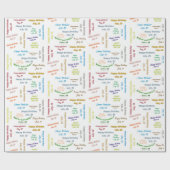 28 juli, cadeaupapier voor cadeautjes (Vlak)