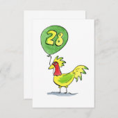 28 KAART (Voorkant / Achterkant)