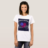 #28 Met muziek vieren T-shirt (Voorkant volledig)